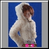 Fur Jacket White Mini Kio